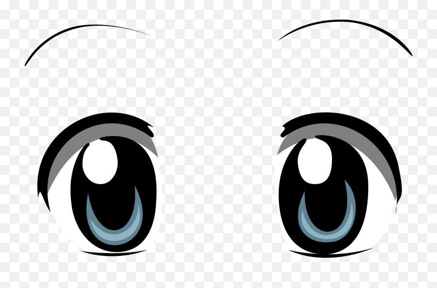 Animated Eyes Clip Art Free Library - Anime Eye Png Emoji,Eyes Clipart