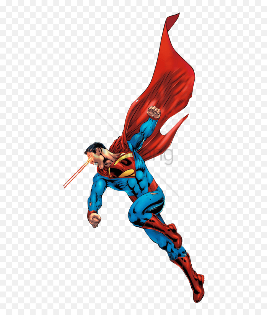 Superman Clipart Side View - Superman Flying Side View Superman Side View Emoji,Superman Clipart