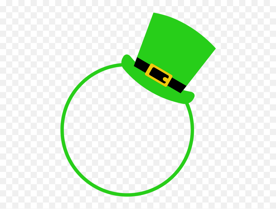 St Patricku0027s Hat Monogram Emoji,Leprechaun Hat Transparent