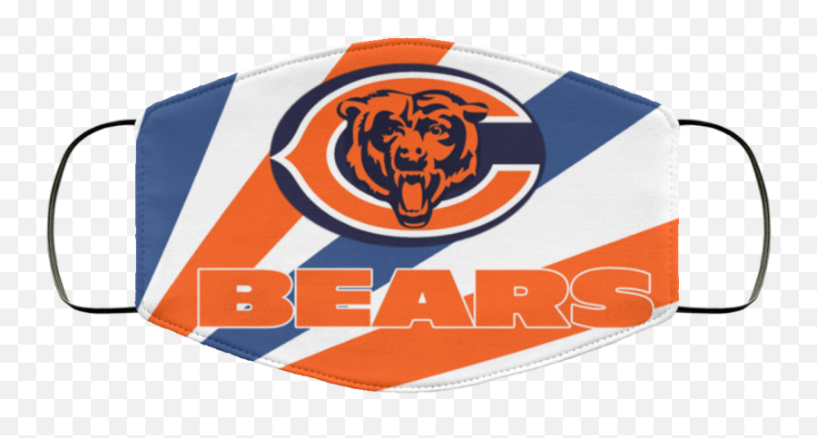 Chicago Bears Face Mask - For Soccer Emoji,Chicago Bears Logo