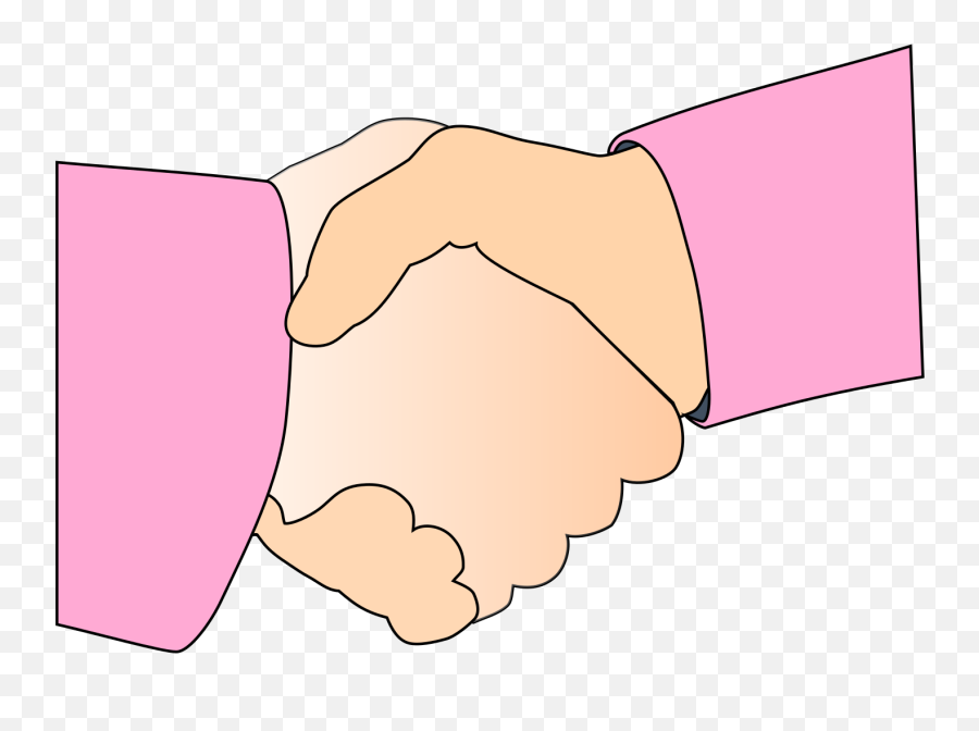 Download Free Photo Of Handshakeagreementhandspink - Girls Shaking Hands Cartoon Emoji,Holding Hands Clipart