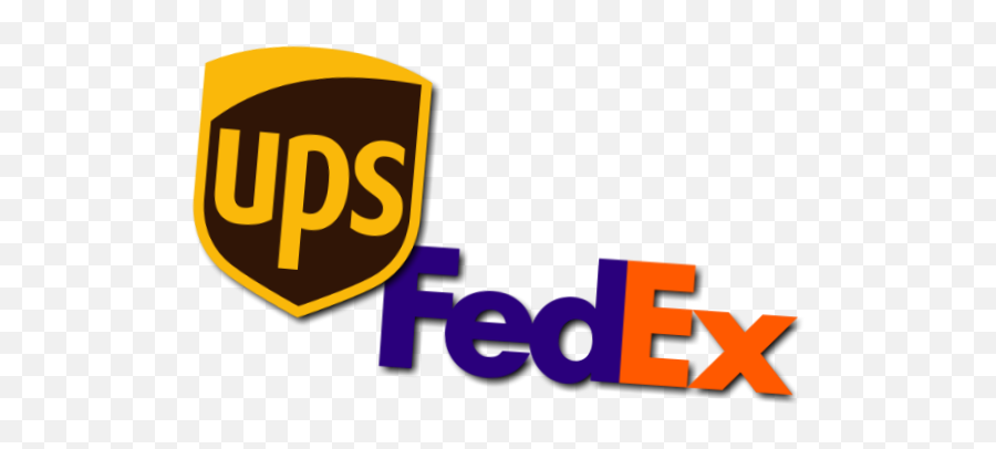 Ups - Ups Logo And Fedex Logo Emoji,Fedex Logo
