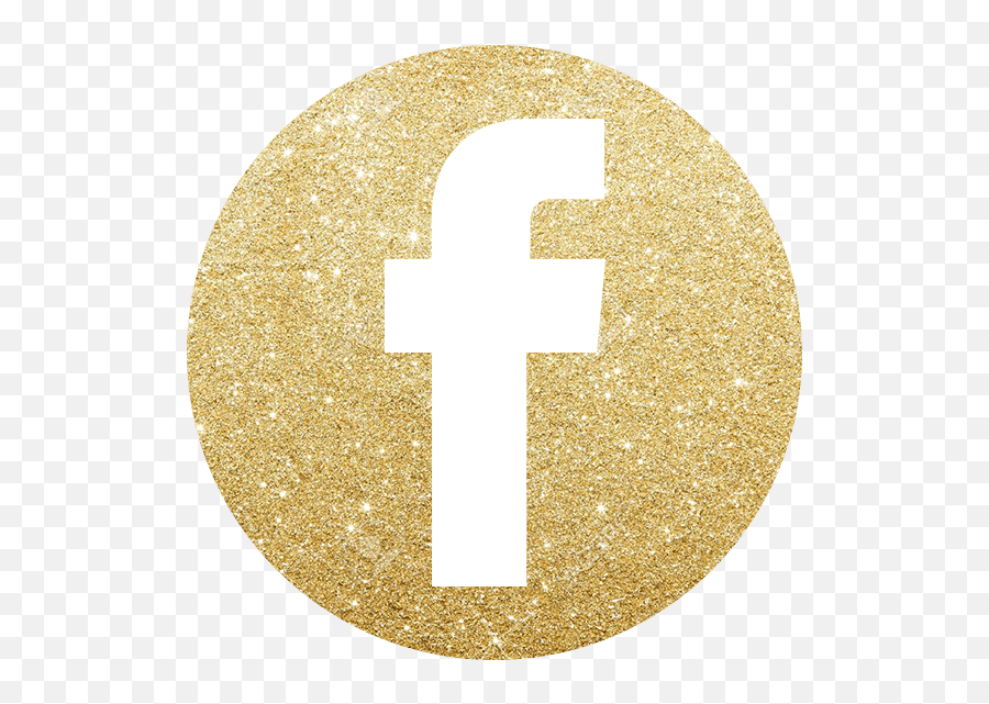 Logo Png Gold - Glitter Gold Facebook Logo Emoji,Twitter Symbol Png