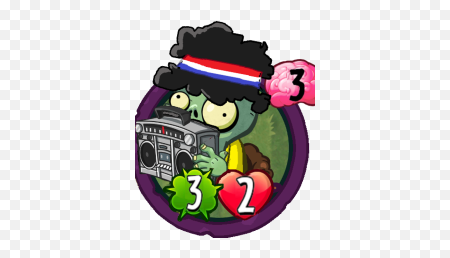 Boombox Zombie Pvzh Plants Vs Zombies Character Creator - Pvz Heroes Zombie Chicken Emoji,Boombox Clipart