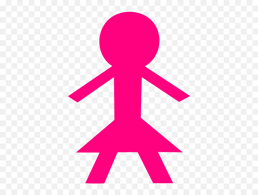 Pink Women Restroom Sign - Clipart Best Pink Girl Clipart Emoji,Restroom Clipart