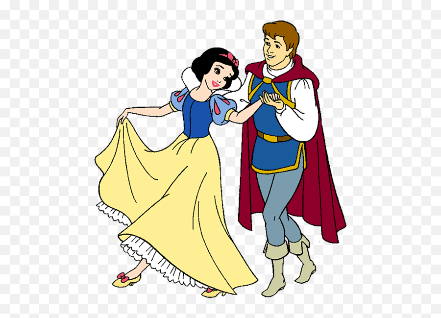 Snow White And Prince Charming Png - Clip Art Library Princess Snow White And Her Prince Emoji,Prince Clipart