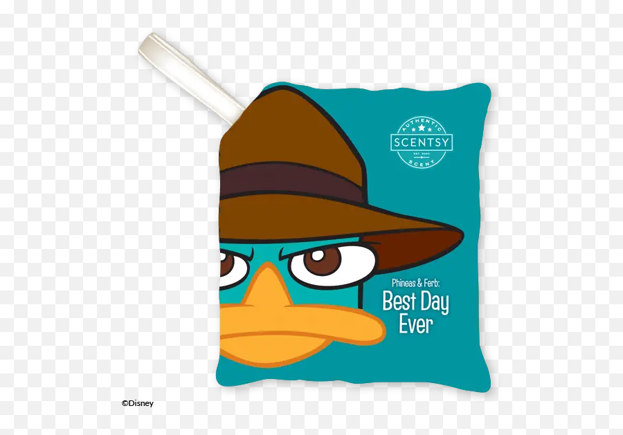 Disney Phineas And Ferb - The Candle Boutique Scentsy Uk Perry The Platypus Scentsy Buddy Emoji,Phineas And Ferb Logo