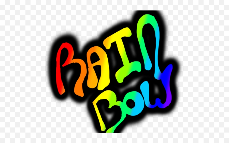 Nike Logo Clipart Rainbow - Graphic Design Png Download Rainbow Words Png Emoji,Nike Logo