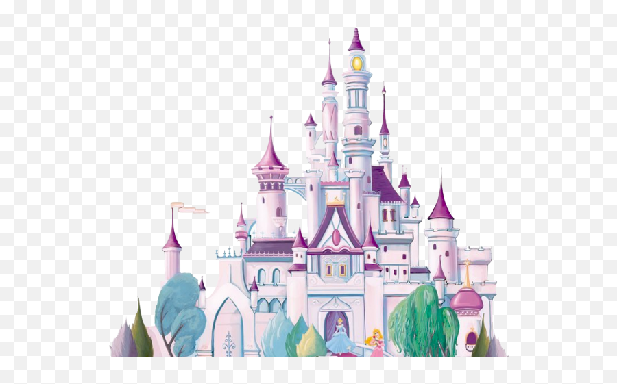 Walt Disney Castle Png - Castle Png Transparent Images Princess Disney Castle Background Emoji,Sand Castle Clipart