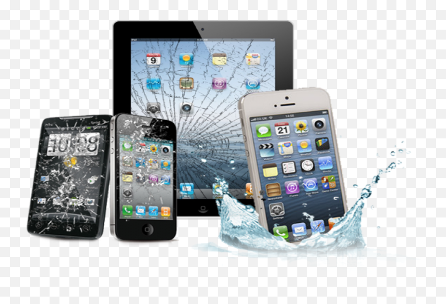 Cell Phone Screen - Mobile Phone Broken Fix Transparent Png Mobile Repairing Accessories Png Emoji,Transparent Cell Phone