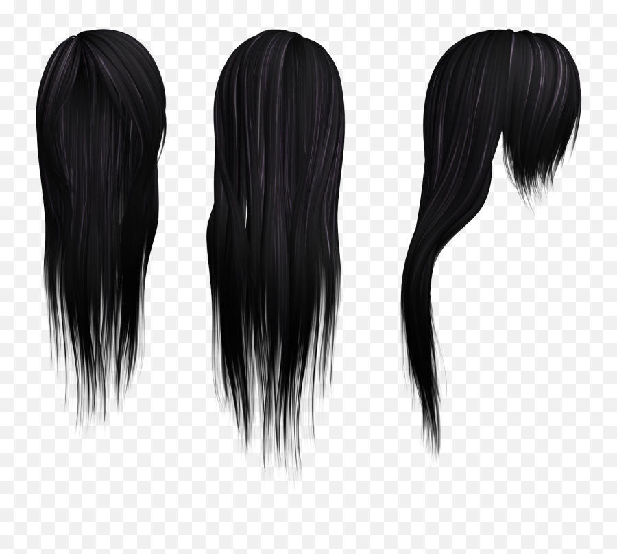 Hair Wig Png Emoji,Bangs Png