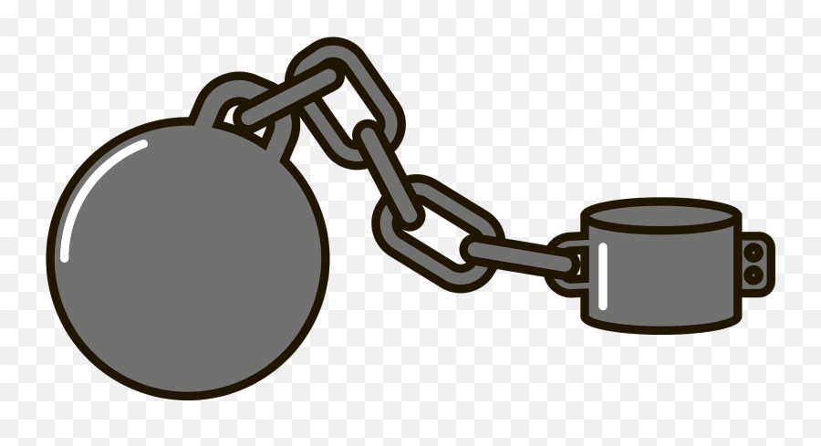 Slave Chains Clipart - Antique Emoji,Chain Clipart