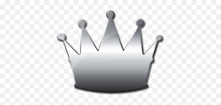 Download Clipart Silver King Crown Png - Transparent Background Silver Crown Clipart Emoji,King Crown Png