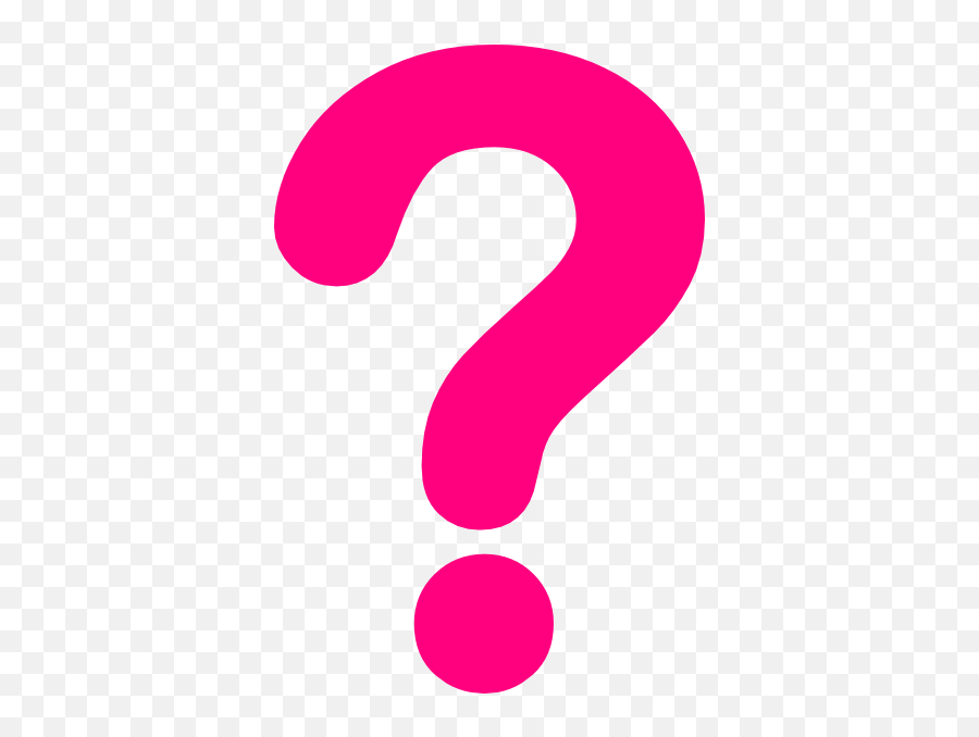 Question Mark Download Free Clip Art - Cartoon Pink Question Mark Emoji,Question Mark Clipart