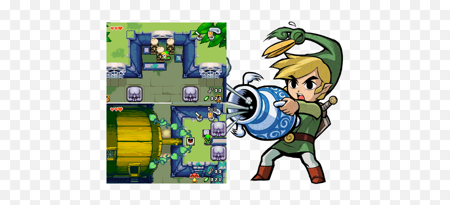 The Minish Cap Dungeons Deepwood Shrine - Zelda Dungeon Emoji,Minish Cap Logo