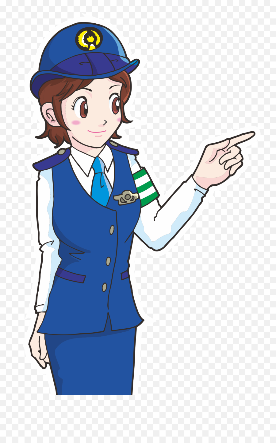 Girl Clipart Police Officer Girl Police Officer Transparent - Clipart Girl Police Officer Emoji,Clipart Girl