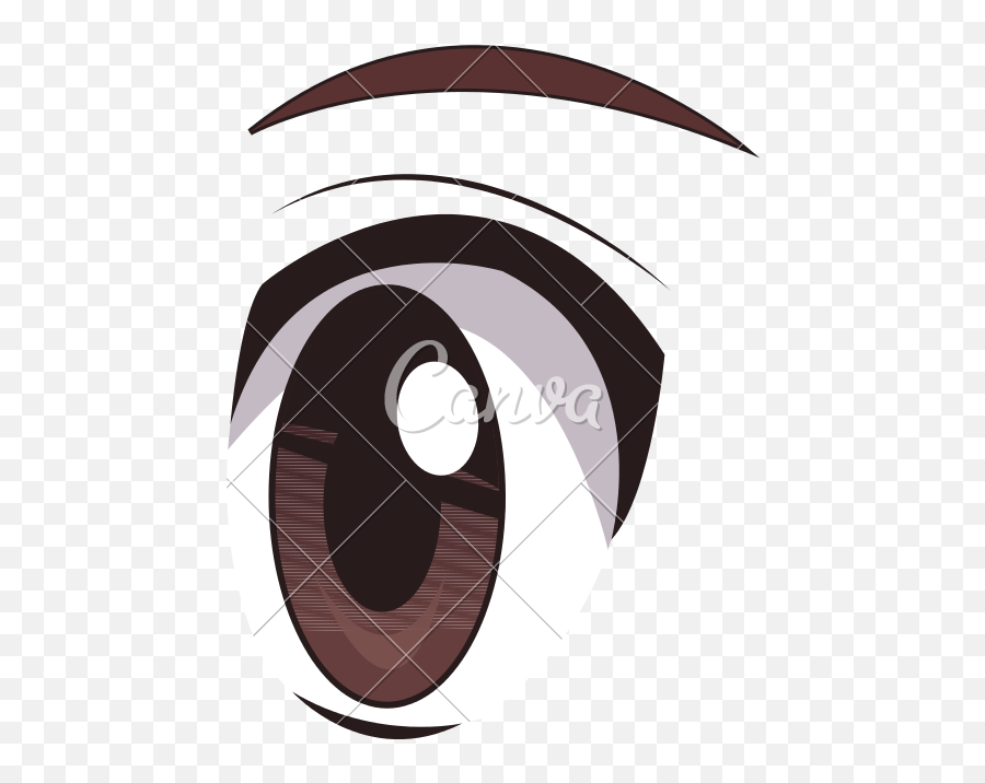 Anime Eyes Png Transparent - Dot Emoji,Anime Eyes Png