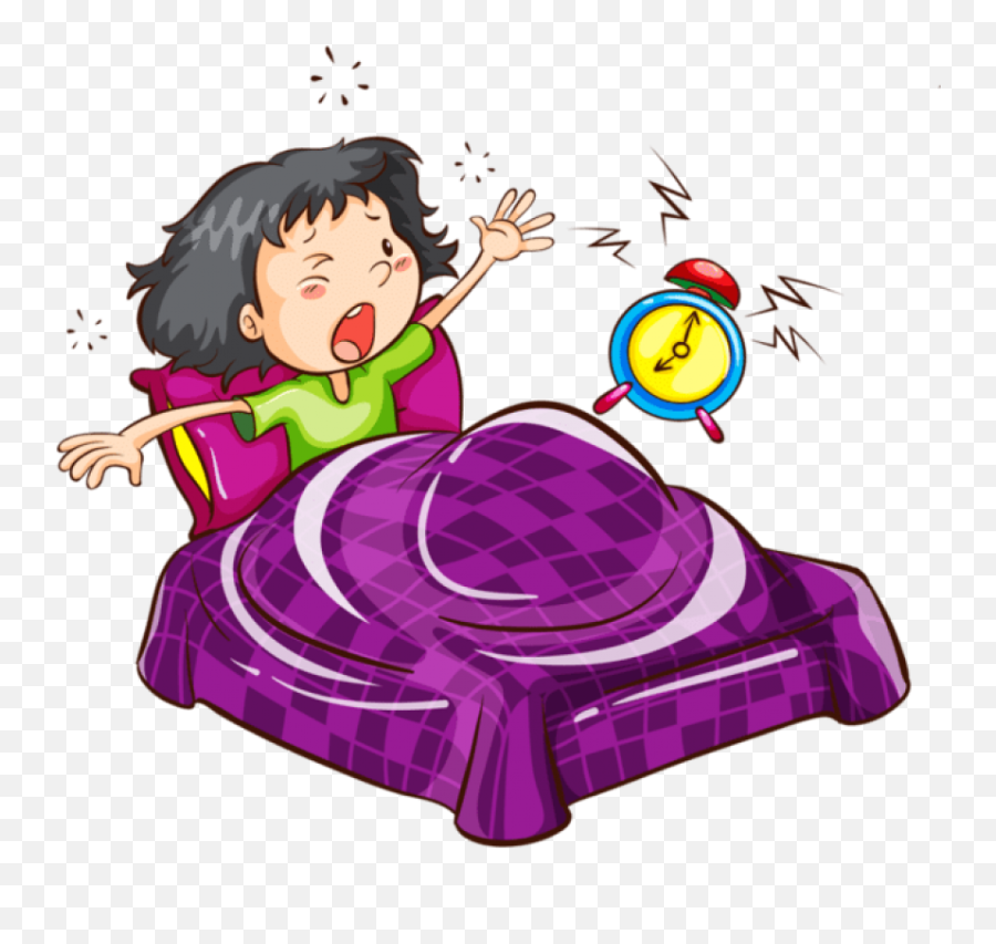 Free Png Download Cartoon Images Waking - Wake Up Clipart Png Emoji,Wake Up Clipart