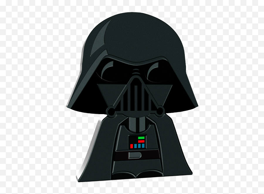 Darth Vader 1oz Silver Coin - Star Wars Chibi Coin Emoji,Darth Vader Clipart