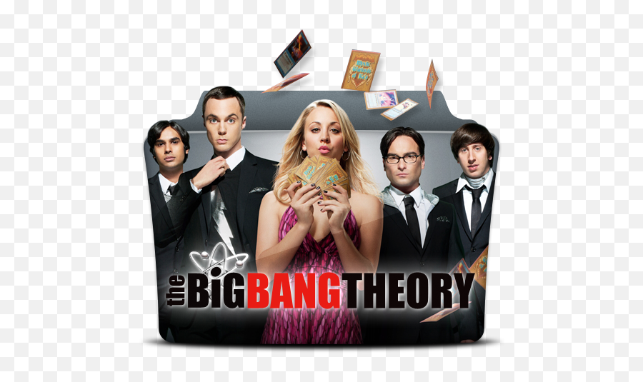 Big Bang Theory X Folder Free Icon - Big Bang Theory Wearing Tux Emoji,Big Bang Theory Logo