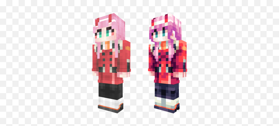 Zero Two - Darling In The Franxx Updated Old Ver In Desc Fictional Character Emoji,Darling In The Franxx Logo