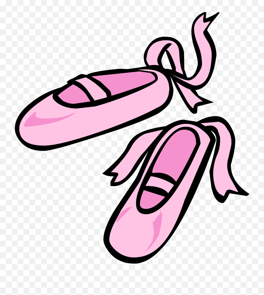 Cartoon Ballet Shoes Clipart Best - Ballet Shoes Clipart Emoji,Ballet Clipart