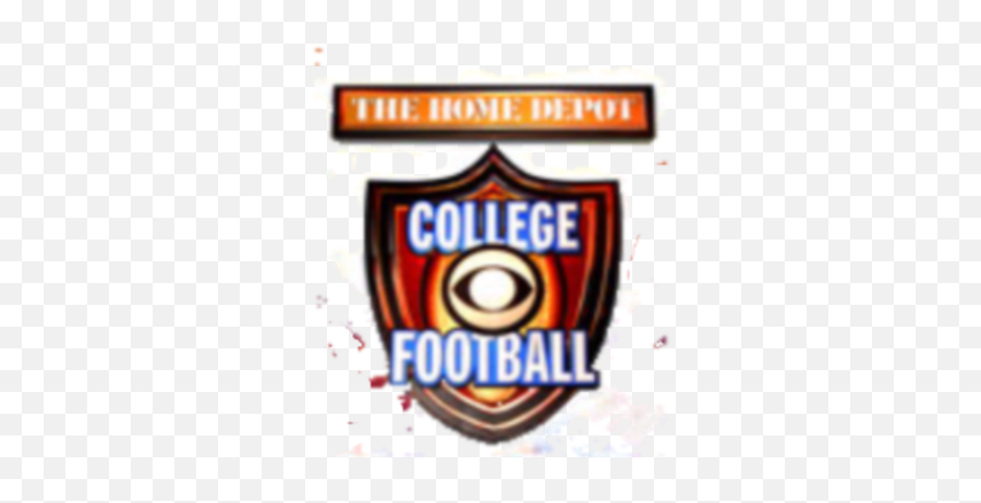 College Football On Cbs Logo 8 By Alexb22 On Deviantart - Language Emoji,The Home Depot Logo