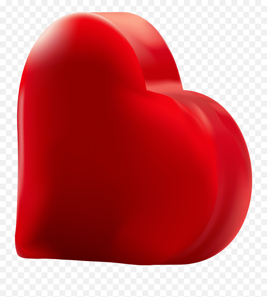 Red Heart Transparent Png Clip Art Image Emoji,Heart Transparent Background