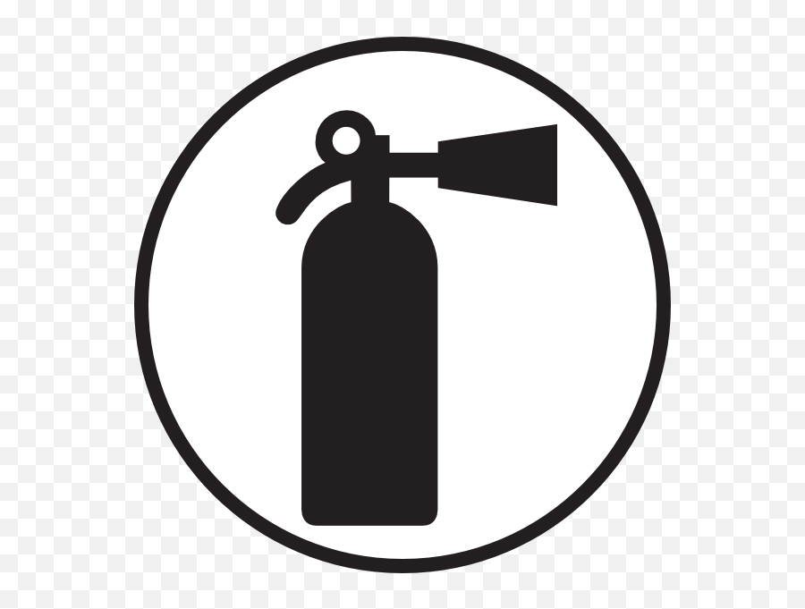 Fire Distinguisher In Circle Clip Art - Fire Extinguisher Extintores Emoji,Fire Extinguishers Clipart