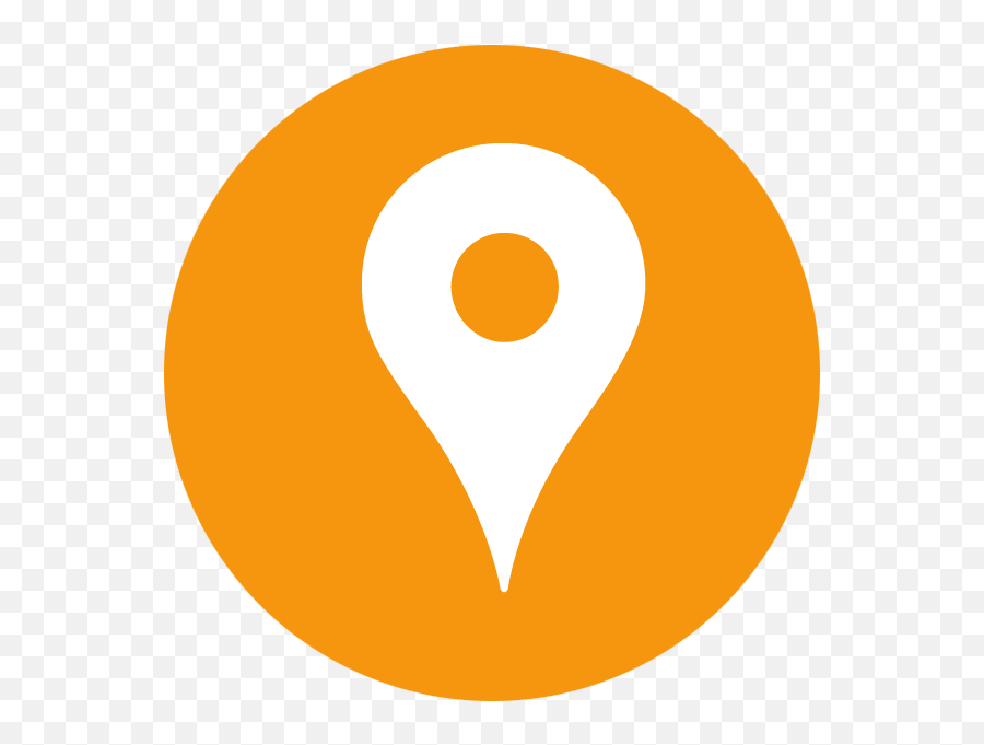 Download Hd Store Location Icon Png Download - Orange Dot Emoji,Location Icon Transparent