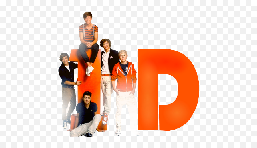One Direction Logo Orange - Orange One Direction Logo Emoji,One Direction Logo