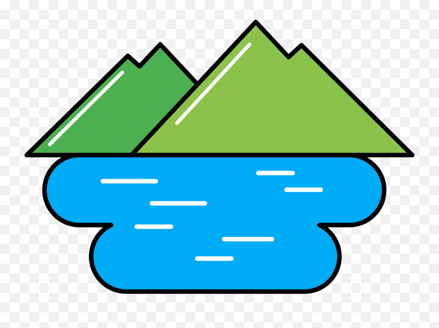 Lake Clipart - Vertical Emoji,Lake Clipart