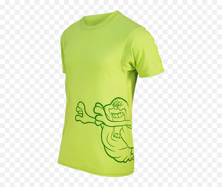 Ghostbusters Slimer Running Shirt Emoji,Slimer Png