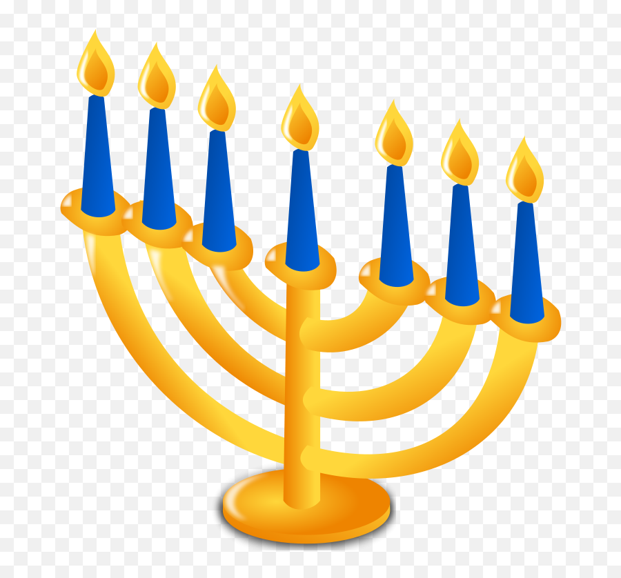 Free Jewish Menorah Cliparts Download - Menorah Clip Art Emoji,Menorah Clipart