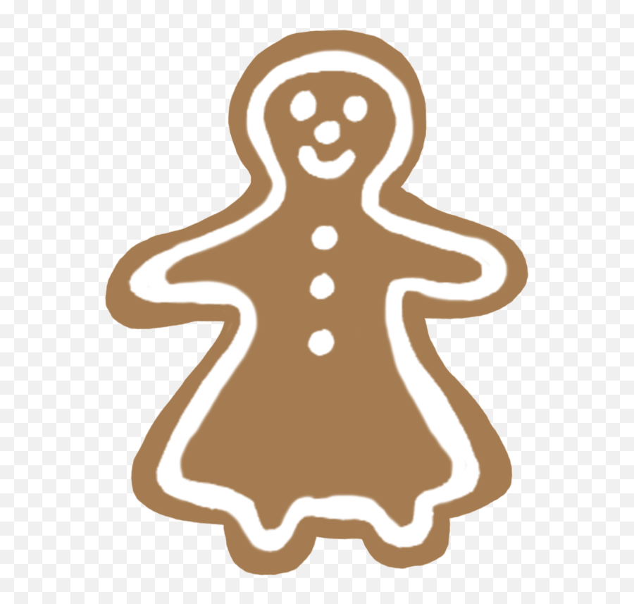 Free Christmas Clip Art Emoji,Gingerbread Cookie Clipart