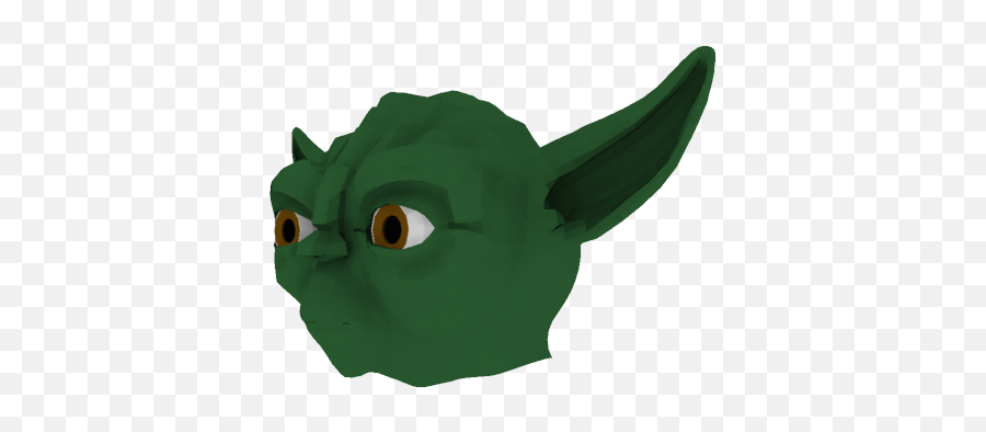 Yoda Animation Model Character Animal - Yoda Cartoon Face Emoji,Cute Yoda Clipart
