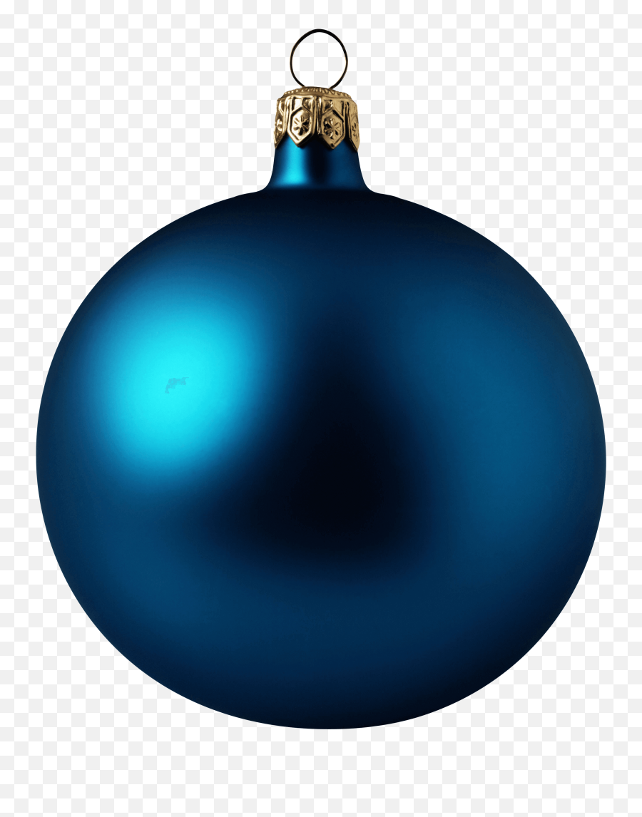 Dark Blue Ball Christmas Png Image - Christmas Ball Emoji,Christmas Png