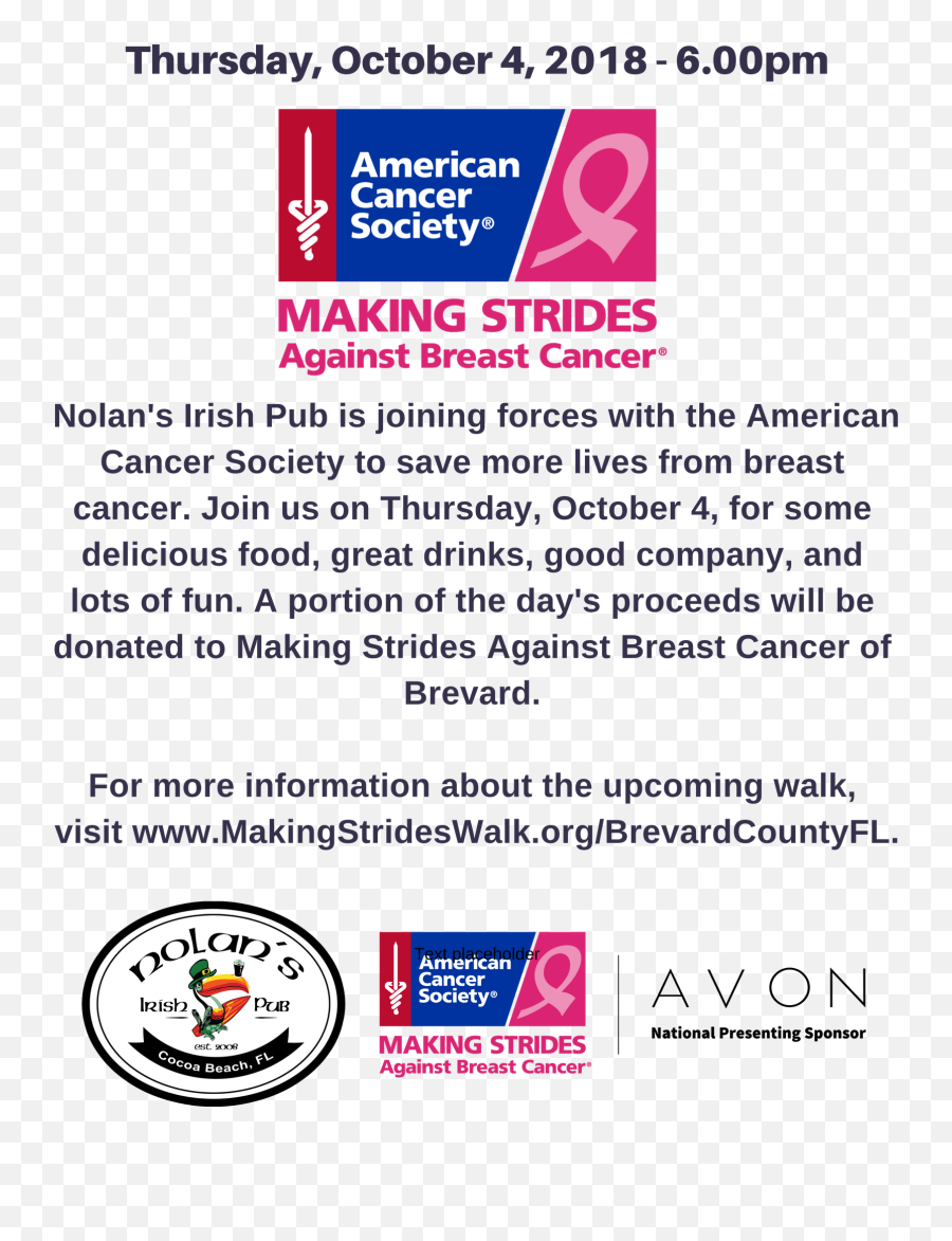 Making Strides Against Breast Cancer Fundraiser - American Making Strides Emoji,American Cancer Society Logo