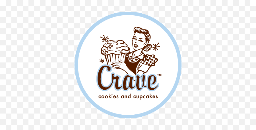 Crave Cupcakes Yeg Craveyeg Twitter - Crave Cupcakes Logo Emoji,Cupcake Logo