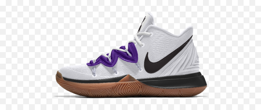 Kyrie 5 By You Custom Basketball Shoe Custom Basketball - Lace Up Emoji,Kyrie Irving Logo
