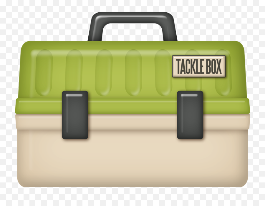 Download Fisherman Clipart Tackle Box - Briefcase Full Tackle Box Emoji,Briefcase Clipart