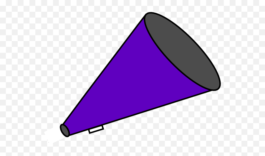 Red Cheer Megaphone Clipart Free Images - White And Purple Megaphone Emoji,Megaphone Clipart