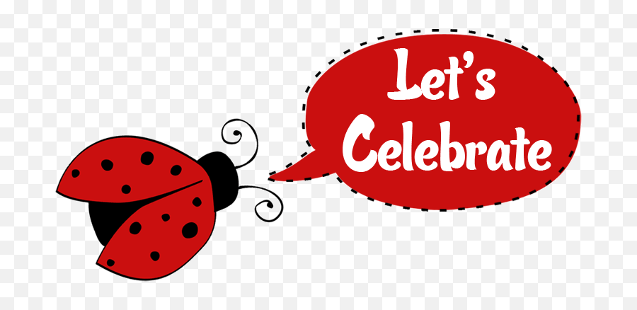 Free Ladybug Clipart For Invitations - Ladybug Birthday Clip Art Emoji,Ladybug Clipart