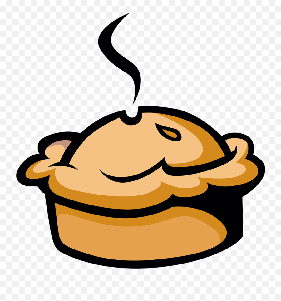 Pies Clipart Hot Pie - Pie And Sausage Roll Cartoon Emoji,Pie Clipart