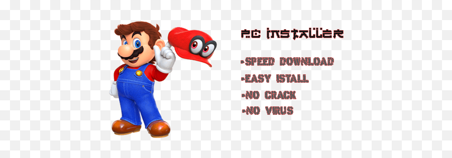 Install Games Full Pc Games For Download - Super Mario Odyssey Mario Emoji,Super Mario Odyssey Logo