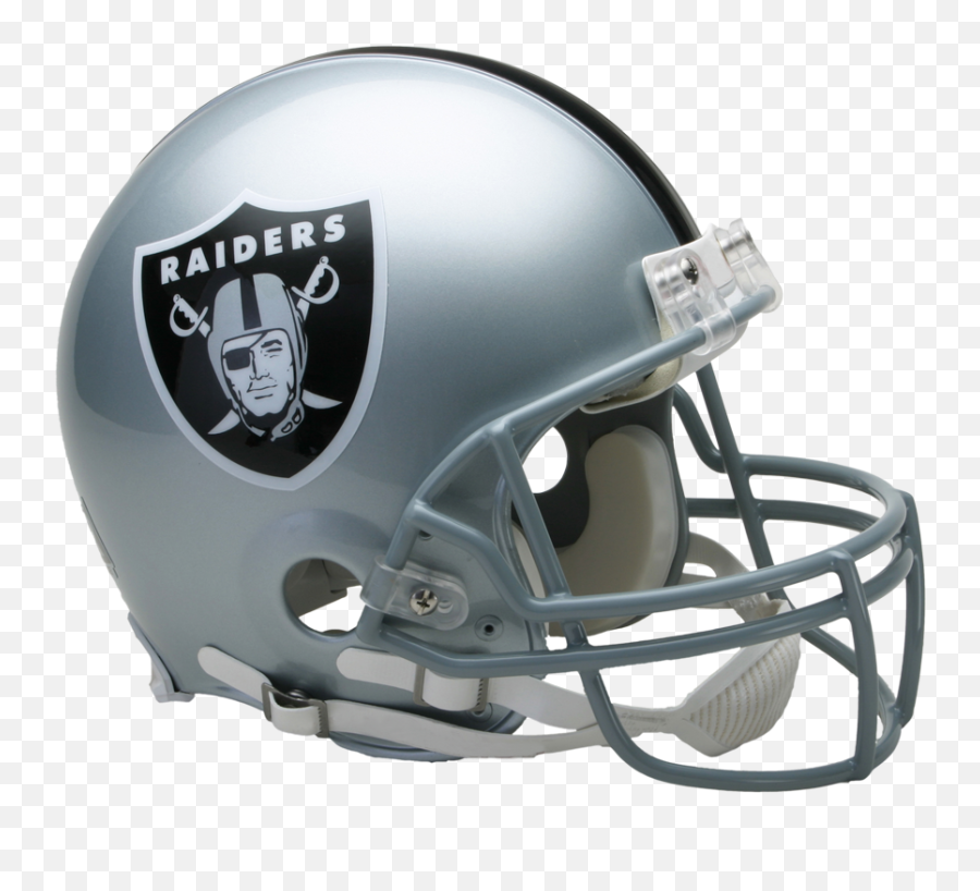 Las Vegas Raiders Authentic Vsr4 Full Size Helmet - Discontinued Patriots Helmet Emoji,Las Vegas Raiders New Logo