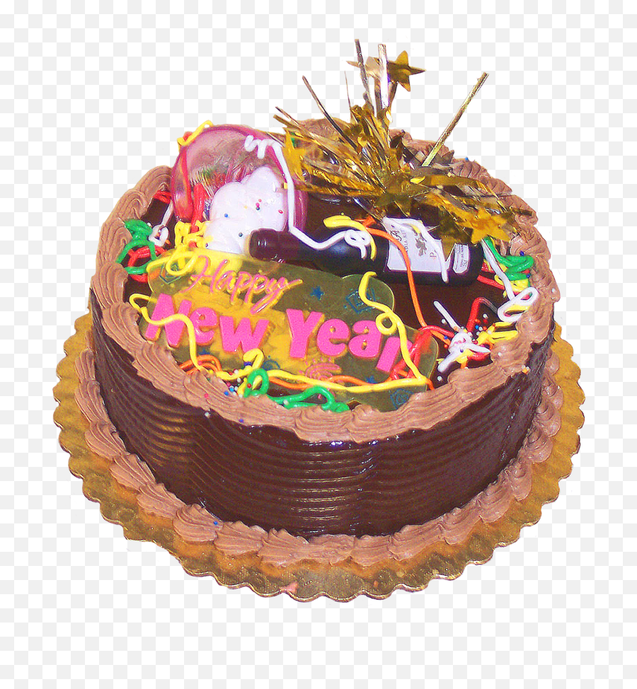 Chocolate Cake - New Year Cakes Png Hd Png Download New Year Cake Png Emoji,Chocolate Cake Png