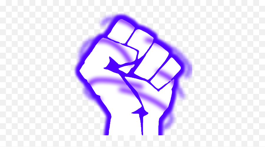 Download Hd Magic Fist - Roblox Arcane Adventures Radius Black Power Fist Emoji,Fist Transparent