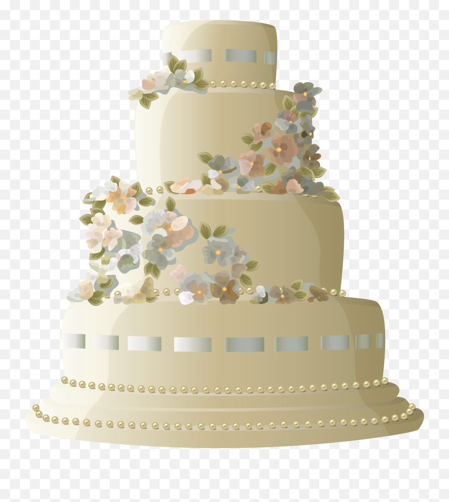 Wedding Cake Transparent Background Png - Transparent Wedding Cake Png Emoji,Cake Transparent