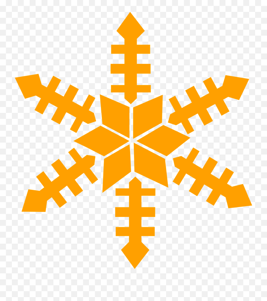 Free Snowflake Cliparts Gold Download Free Clip Art Free - Snowflake Png Clipart Emoji,Snowflake Clipart